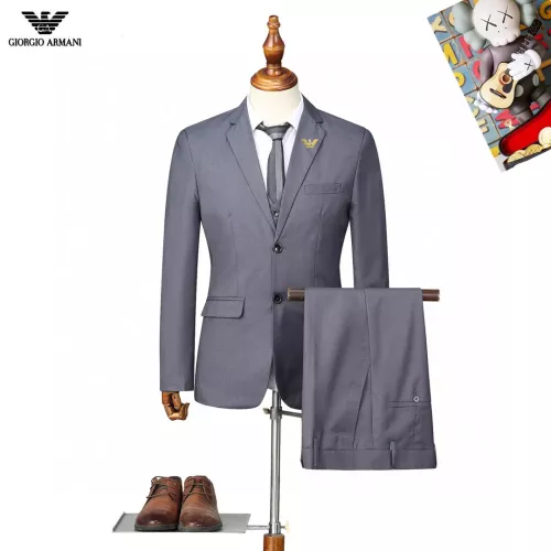 Wholesale Armani Tracksuits Long Sleeved For Men #1369674 $92.00 USD, Wholesale Quality Replica Armani Tracksuits