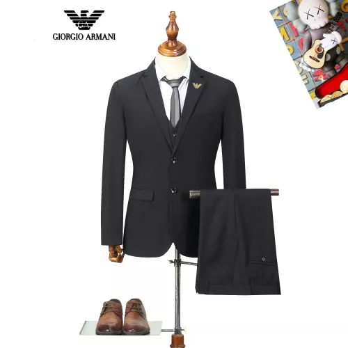 Wholesale Armani Tracksuits Long Sleeved For Men #1369676 $92.00 USD, Wholesale Quality Replica Armani Tracksuits
