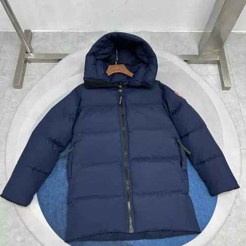 Replica Canada Goose Down Feather Coat Long Sleeved For Men #1369702 $190.00 USD for Wholesale