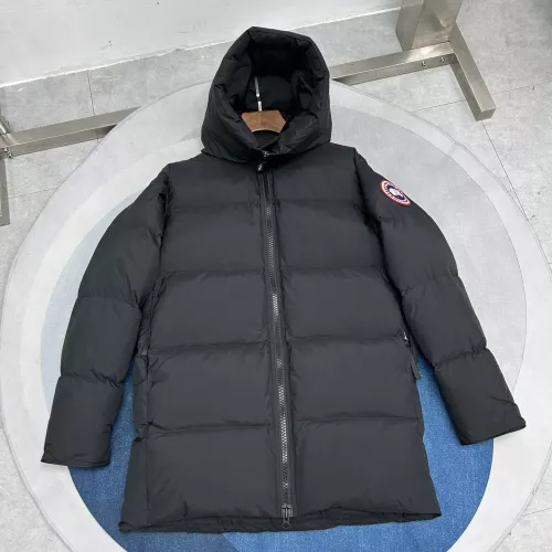 Replica Canada Goose Down Feather Coat Long Sleeved For Men #1369703 $190.00 USD for Wholesale
