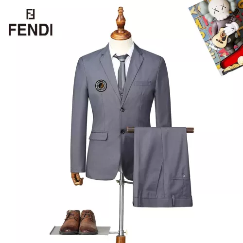 Wholesale Fendi Tracksuits Long Sleeved For Men #1369704 $92.00 USD, Wholesale Quality Replica Fendi Tracksuits