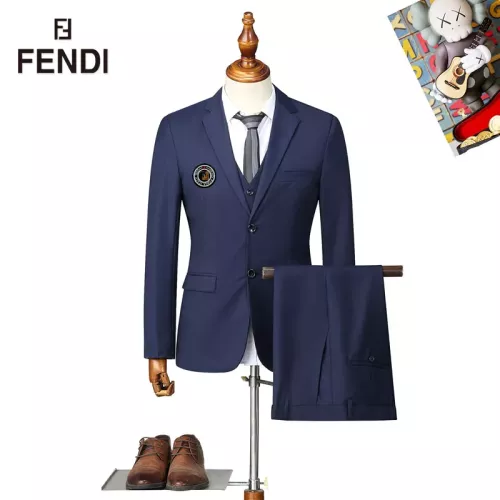 Wholesale Fendi Tracksuits Long Sleeved For Men #1369705 $92.00 USD, Wholesale Quality Replica Fendi Tracksuits