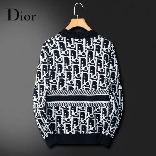 Replica Christian Dior Sweaters Long Sleeved For Men #1369731 $60.00 USD for Wholesale