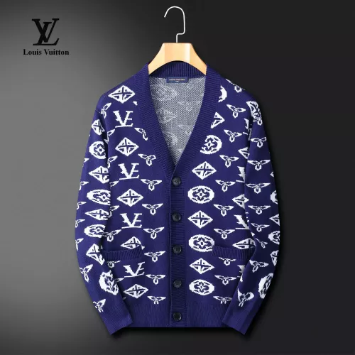 Wholesale Louis Vuitton LV Sweaters Long Sleeved For Men #1369735 $60.00 USD, Wholesale Quality Replica Louis Vuitton LV Sweaters