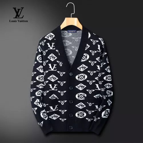 Wholesale Louis Vuitton LV Sweaters Long Sleeved For Men #1369736 $60.00 USD, Wholesale Quality Replica Louis Vuitton LV Sweaters