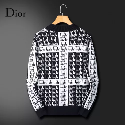 Replica Christian Dior Sweaters Long Sleeved For Men #1369741 $60.00 USD for Wholesale