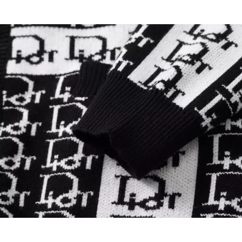 Replica Christian Dior Sweaters Long Sleeved For Men #1369741 $60.00 USD for Wholesale