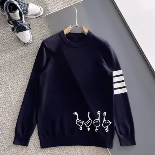 Wholesale Thom Browne TB Sweaters Long Sleeved For Men #1369755 $56.00 USD, Wholesale Quality Replica Thom Browne TB Sweaters