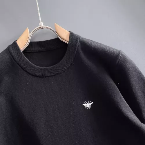 Replica Christian Dior Sweaters Long Sleeved For Men #1369761 $56.00 USD for Wholesale