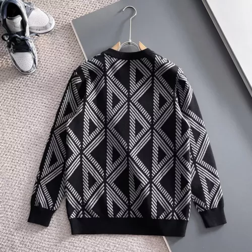 Replica Christian Dior Sweaters Long Sleeved For Men #1369764 $56.00 USD for Wholesale