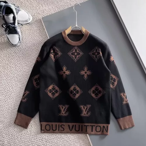 Wholesale Louis Vuitton LV Sweaters Long Sleeved For Men #1369766 $56.00 USD, Wholesale Quality Replica Louis Vuitton LV Sweaters