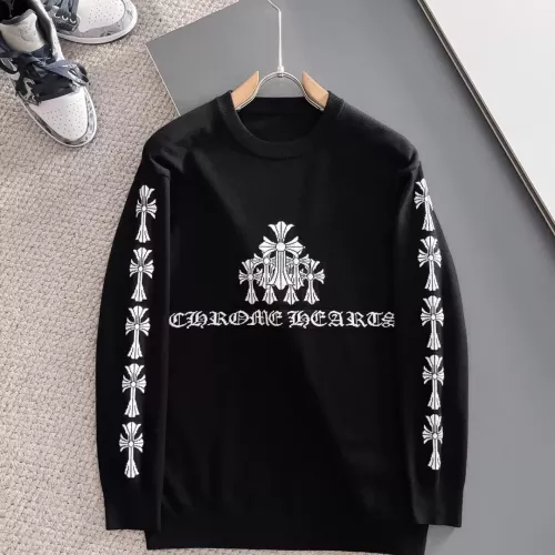 Wholesale Chrome Hearts Sweaters Long Sleeved For Men #1369772 $56.00 USD, Wholesale Quality Replica Chrome Hearts Sweaters