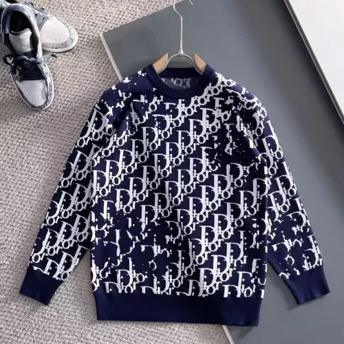 Wholesale Christian Dior Sweaters Long Sleeved For Men #1369791 $56.00 USD, Wholesale Quality Replica Christian Dior Sweaters