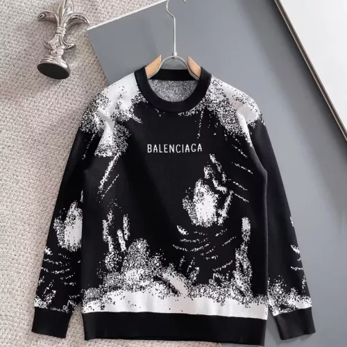 Wholesale Balenciaga Sweaters Long Sleeved For Men #1369806 $56.00 USD, Wholesale Quality Replica Balenciaga Sweaters