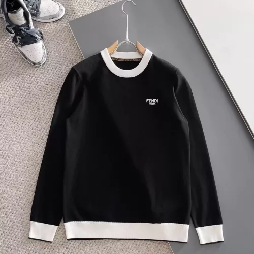 Wholesale Fendi Sweaters Long Sleeved For Men #1369814 $56.00 USD, Wholesale Quality Replica Fendi Sweaters