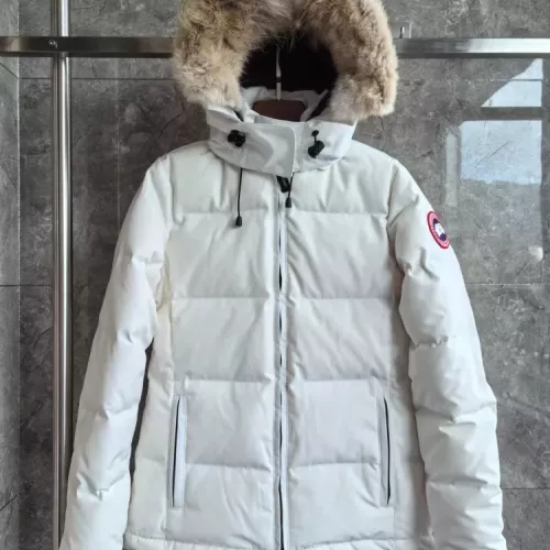 Wholesale Canada Goose Down Feather Coat Long Sleeved For Women #1369815 $205.00 USD, Wholesale Quality Replica Canada Goose Down Feather Coat