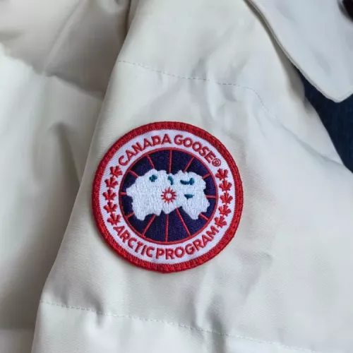 Replica Canada Goose Down Feather Coat Long Sleeved For Women #1369815 $205.00 USD for Wholesale