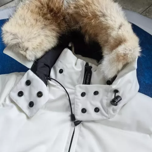 Replica Canada Goose Down Feather Coat Long Sleeved For Women #1369815 $205.00 USD for Wholesale