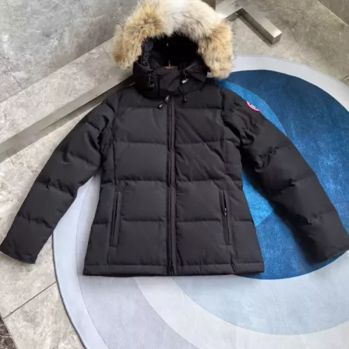 Replica Canada Goose Down Feather Coat Long Sleeved For Women #1369817 $205.00 USD for Wholesale