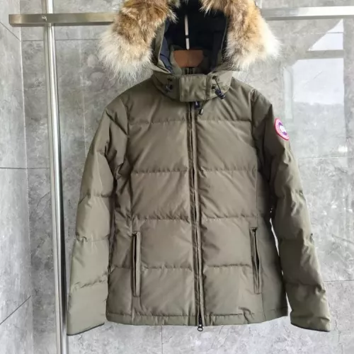 Wholesale Canada Goose Down Feather Coat Long Sleeved For Women #1369822 $205.00 USD, Wholesale Quality Replica Canada Goose Down Feather Coat