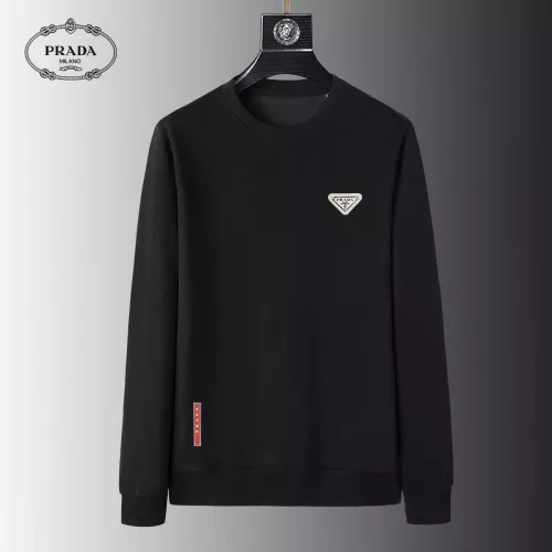 Wholesale Prada Hoodies Long Sleeved For Men #1369831 $39.00 USD, Wholesale Quality Replica Prada Hoodies