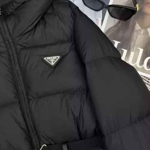 Replica Prada Down Feather Coat Long Sleeved For Women #1369833 $230.00 USD for Wholesale