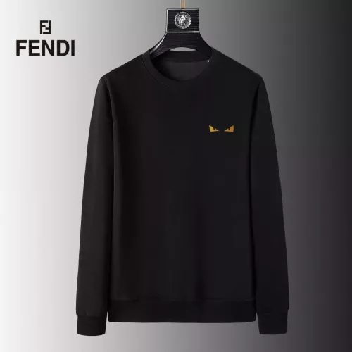 Wholesale Fendi Hoodies Long Sleeved For Men #1369860 $39.00 USD, Wholesale Quality Replica Fendi Hoodies