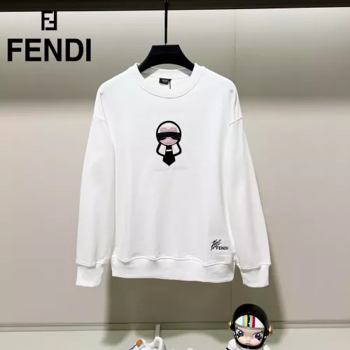 Wholesale Fendi Hoodies Long Sleeved For Unisex #1369873 $48.00 USD, Wholesale Quality Replica Fendi Hoodies