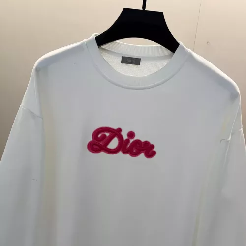 Replica Christian Dior Hoodies Long Sleeved For Unisex #1369897 $48.00 USD for Wholesale
