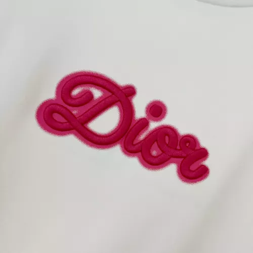 Replica Christian Dior Hoodies Long Sleeved For Unisex #1369897 $48.00 USD for Wholesale