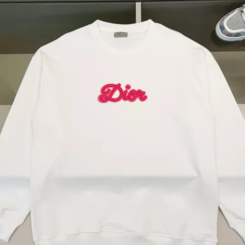 Replica Christian Dior Hoodies Long Sleeved For Unisex #1369897 $48.00 USD for Wholesale