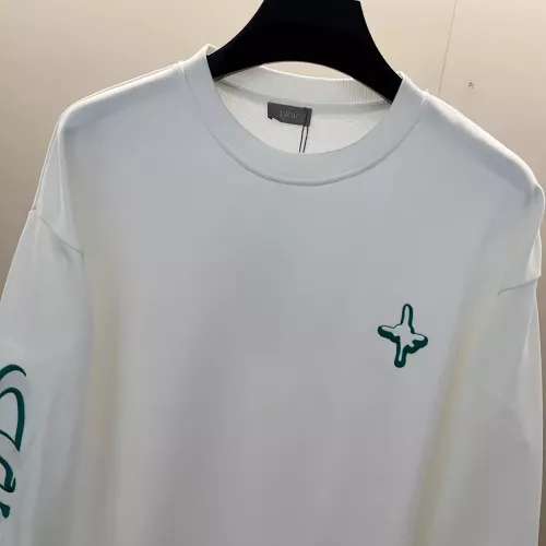 Replica Christian Dior Hoodies Long Sleeved For Unisex #1369910 $48.00 USD for Wholesale