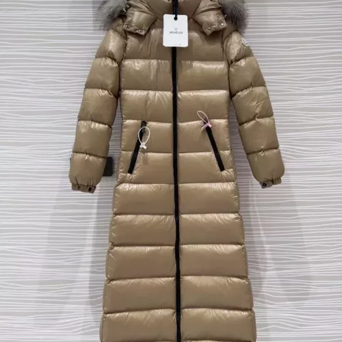 Wholesale Moncler Down Feather Coat Long Sleeved For Women #1369913 $317.36 USD, Wholesale Quality Replica Moncler Down Feather Coat