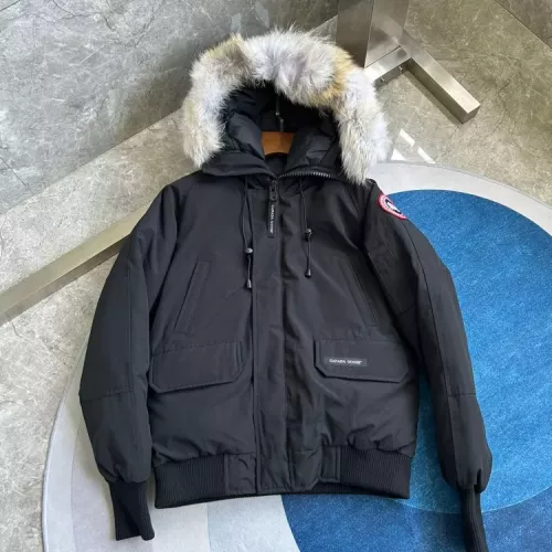 Replica Canada Goose Down Feather Coat Long Sleeved For Men #1369916 $180.00 USD for Wholesale