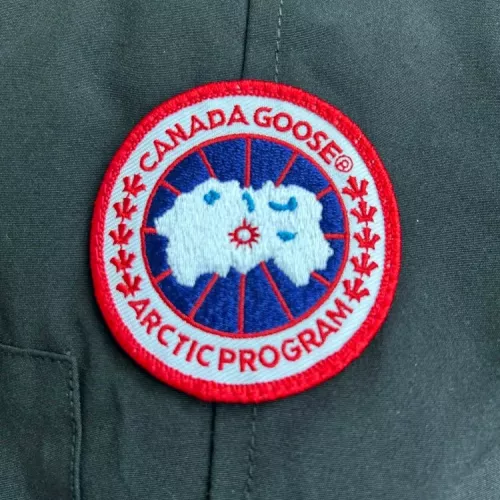 Replica Canada Goose Down Feather Coat Long Sleeved For Men #1369916 $180.00 USD for Wholesale