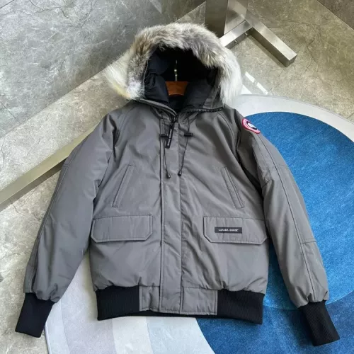 Replica Canada Goose Down Feather Coat Long Sleeved For Men #1369917 $180.00 USD for Wholesale