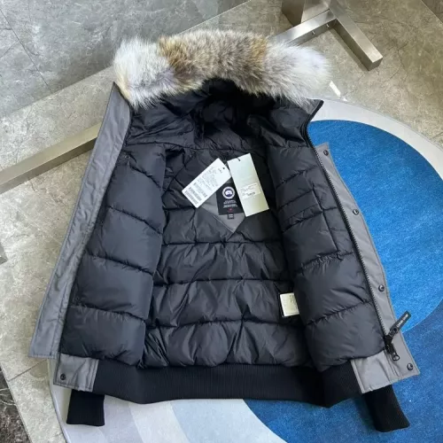 Replica Canada Goose Down Feather Coat Long Sleeved For Men #1369917 $180.00 USD for Wholesale