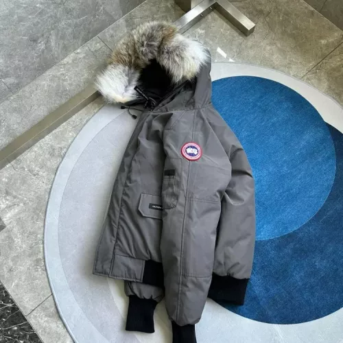 Replica Canada Goose Down Feather Coat Long Sleeved For Men #1369917 $180.00 USD for Wholesale