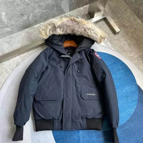 Replica Canada Goose Down Feather Coat Long Sleeved For Men #1369918 $180.00 USD for Wholesale