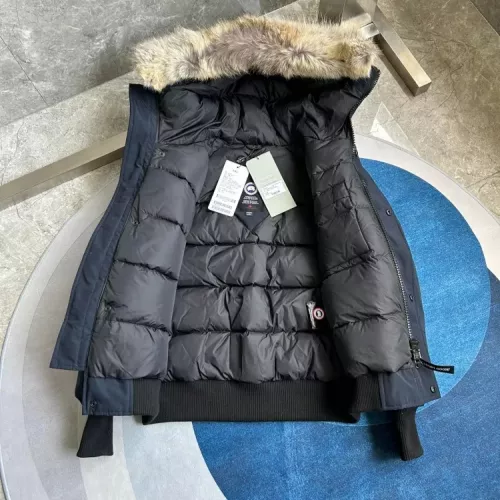 Replica Canada Goose Down Feather Coat Long Sleeved For Men #1369918 $180.00 USD for Wholesale