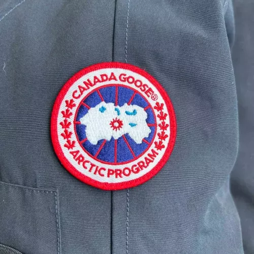 Replica Canada Goose Down Feather Coat Long Sleeved For Men #1369918 $180.00 USD for Wholesale