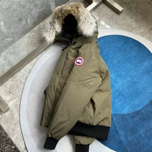 Replica Canada Goose Down Feather Coat Long Sleeved For Men #1369921 $180.00 USD for Wholesale