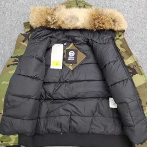 Replica Canada Goose Down Feather Coat Long Sleeved For Men #1369922 $180.00 USD for Wholesale