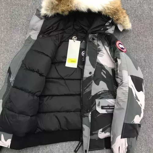 Replica Canada Goose Down Feather Coat Long Sleeved For Men #1369923 $180.00 USD for Wholesale