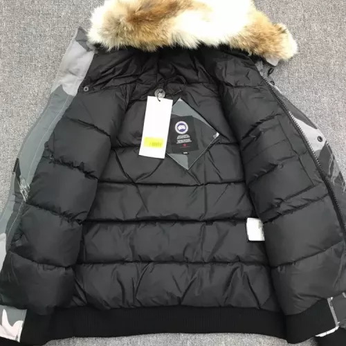 Replica Canada Goose Down Feather Coat Long Sleeved For Men #1369923 $180.00 USD for Wholesale