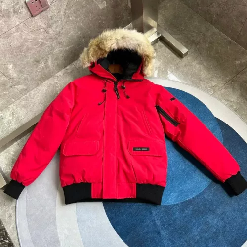 Replica Canada Goose Down Feather Coat Long Sleeved For Men #1369925 $180.00 USD for Wholesale
