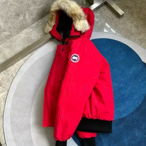 Replica Canada Goose Down Feather Coat Long Sleeved For Men #1369925 $180.00 USD for Wholesale