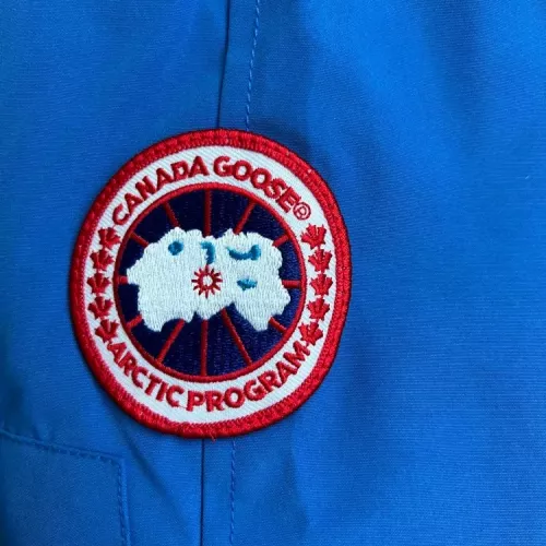 Replica Canada Goose Down Feather Coat Long Sleeved For Men #1369928 $180.00 USD for Wholesale