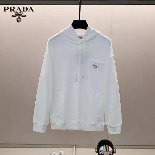 Wholesale Prada Hoodies Long Sleeved For Unisex #1370001 $56.00 USD, Wholesale Quality Replica Prada Hoodies