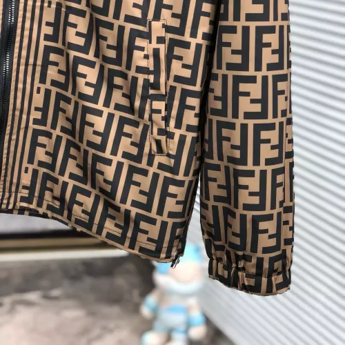Replica Fendi Jackets Long Sleeved For Men #1370012 $60.00 USD for Wholesale